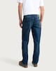 image 3 of F&F Relaxed Leg FREEFIT® Cotton Rich Jeans in Navy