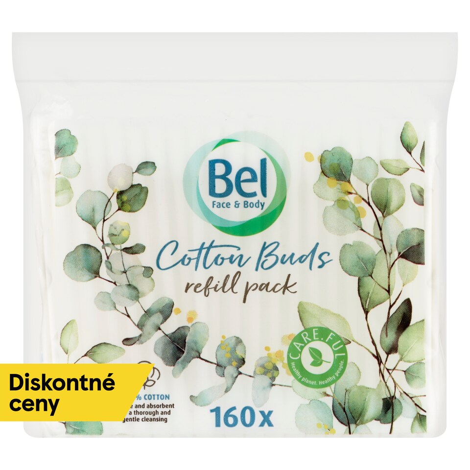obrázok 1 z Bel Face & Body Cotton vatové tyčinky sáčok 160 ks