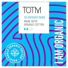 Totm Organic Cotton Regular Pads 10S