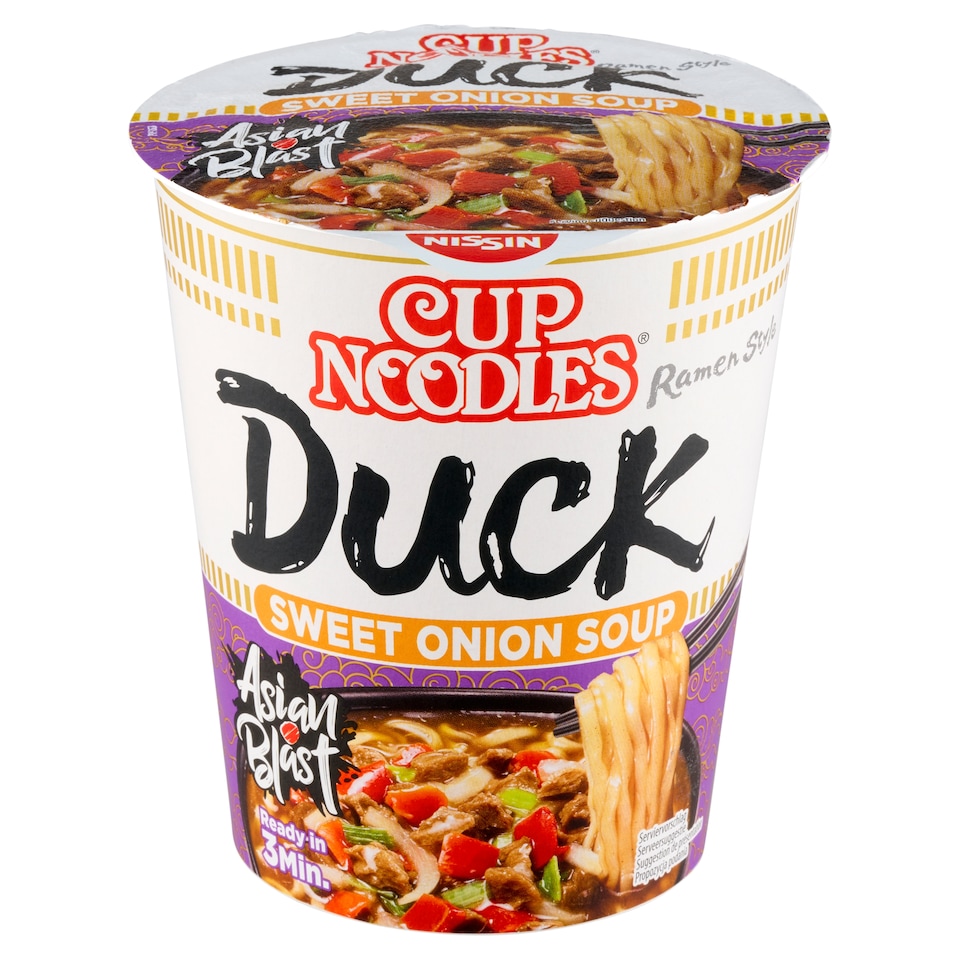 image 1 of Cup Noodles Soup with Instant Noodles with Peking Duck Flavour Asian Style 65g