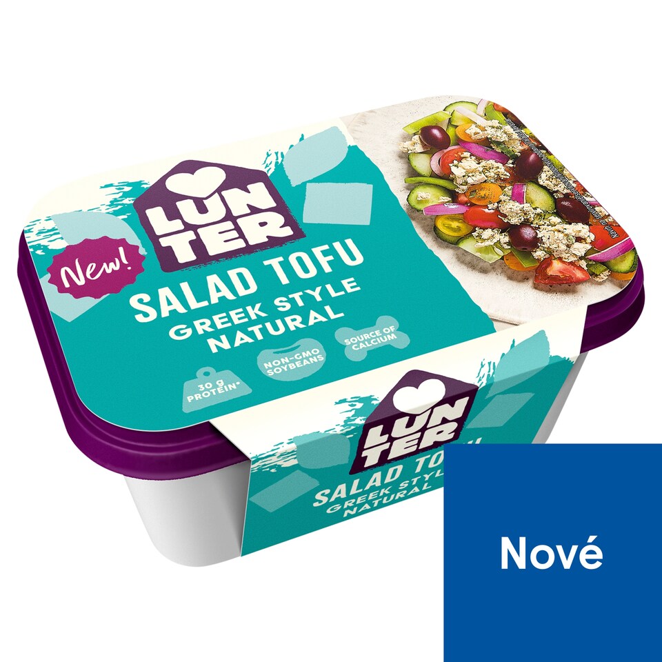 LUNTER Salad Tofu Greek Style Natural 300g