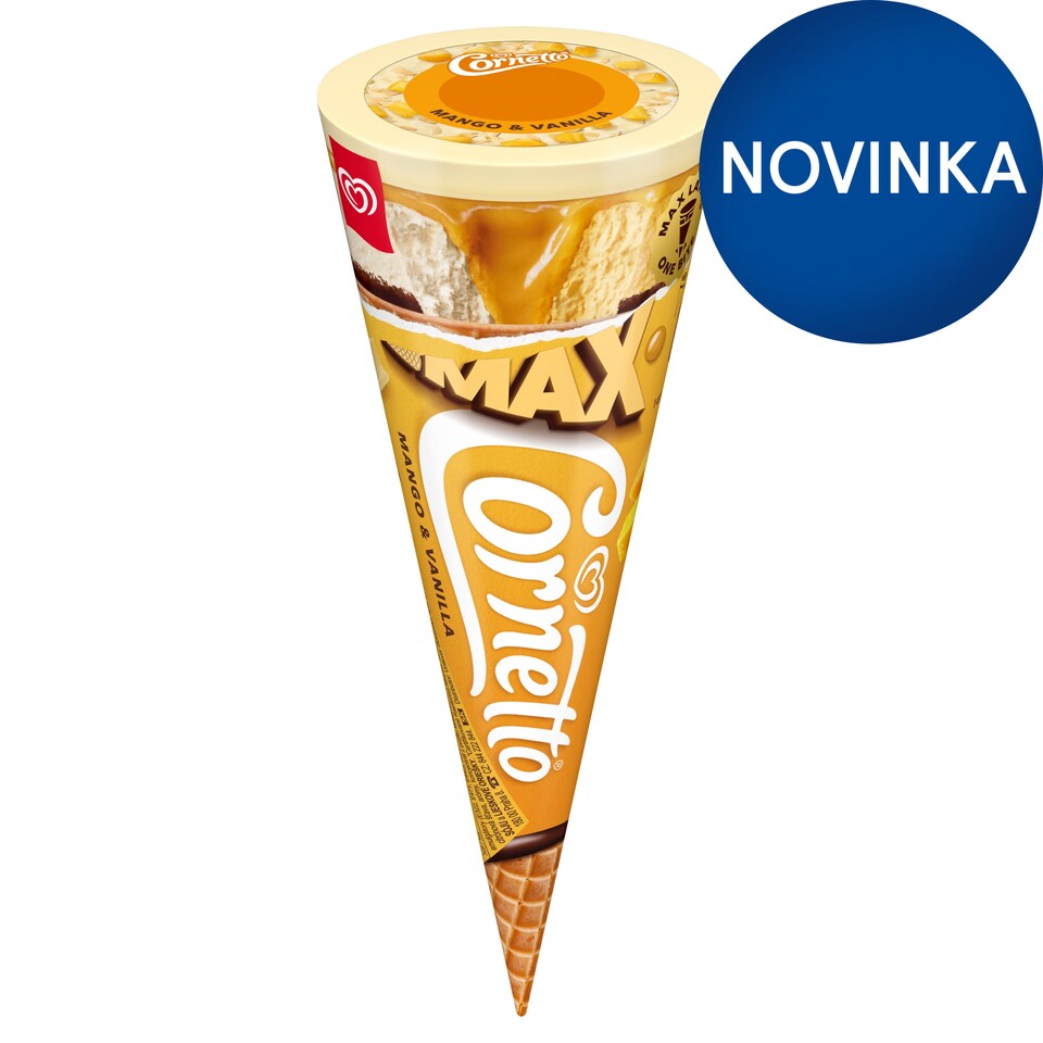 image 1 of Cornetto MAX Mango & Vanilla 115 ml