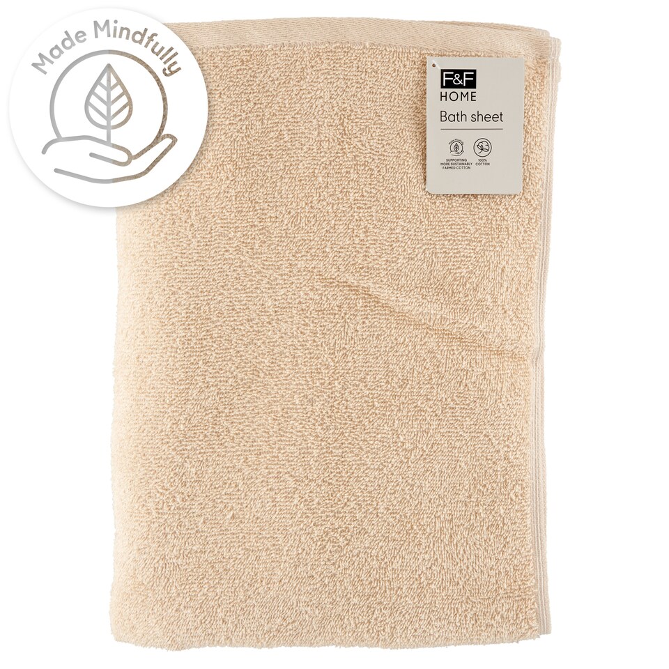 F&F Home Basics Taupe fürdőlepedő 100 cm x 140 cm
