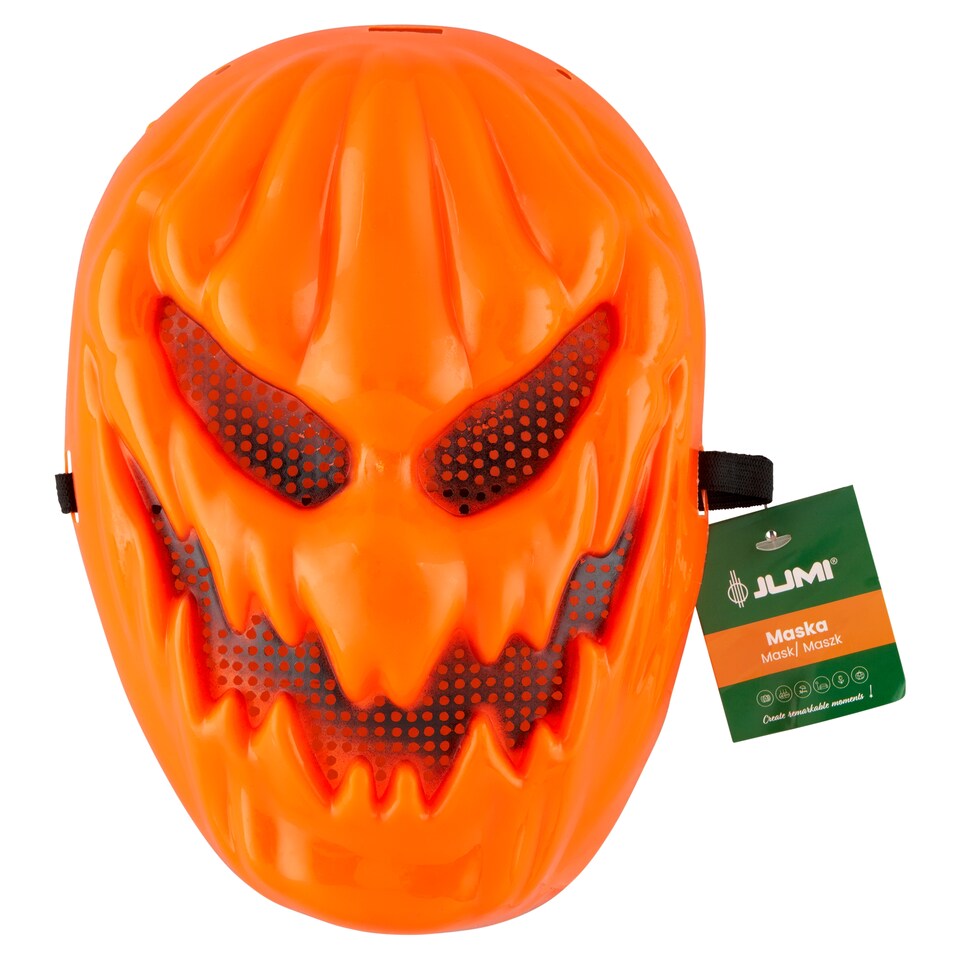 Jumi Pumpkin Plastic Mask