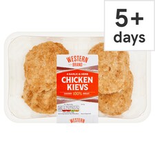Western Brand 4 Garlic & Herb Kiev 520g
