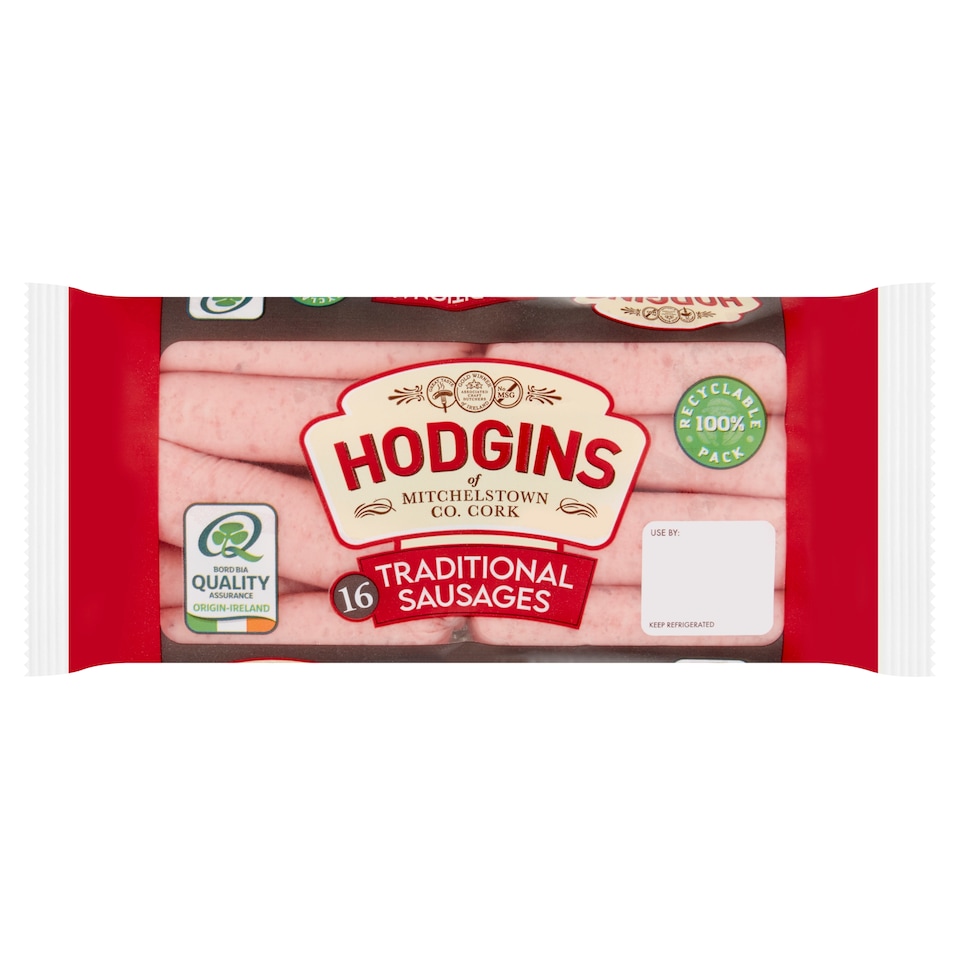Hodgins Traditional Sausages 454G