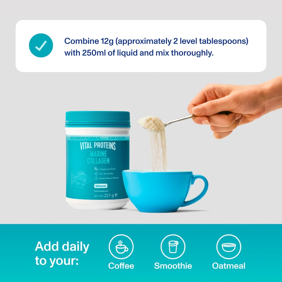 image 1 of Vital Proteins Marine Collagen 221g 