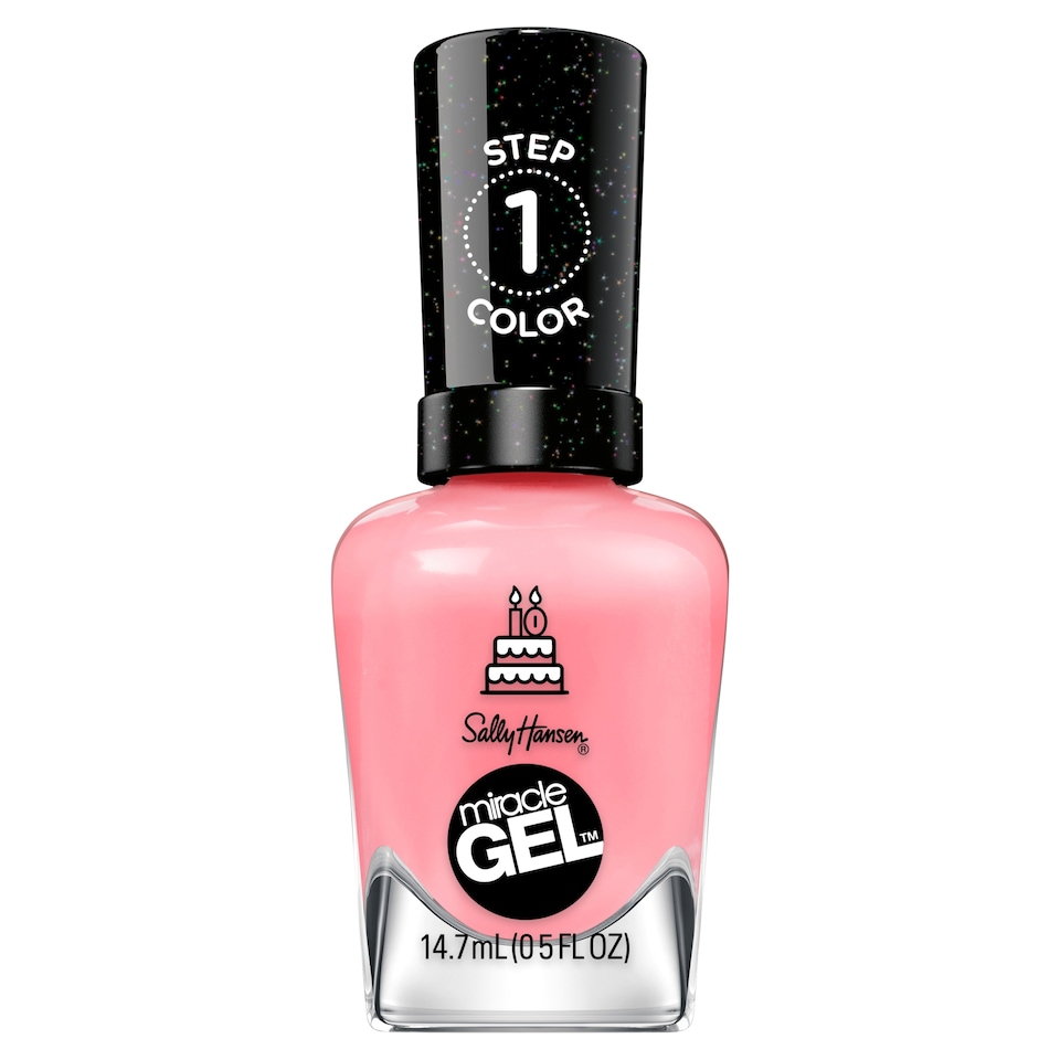 image 1 of Sally Hansen Miracle Gel Nail Polish - 341 Pink an Outfit 14.7ML