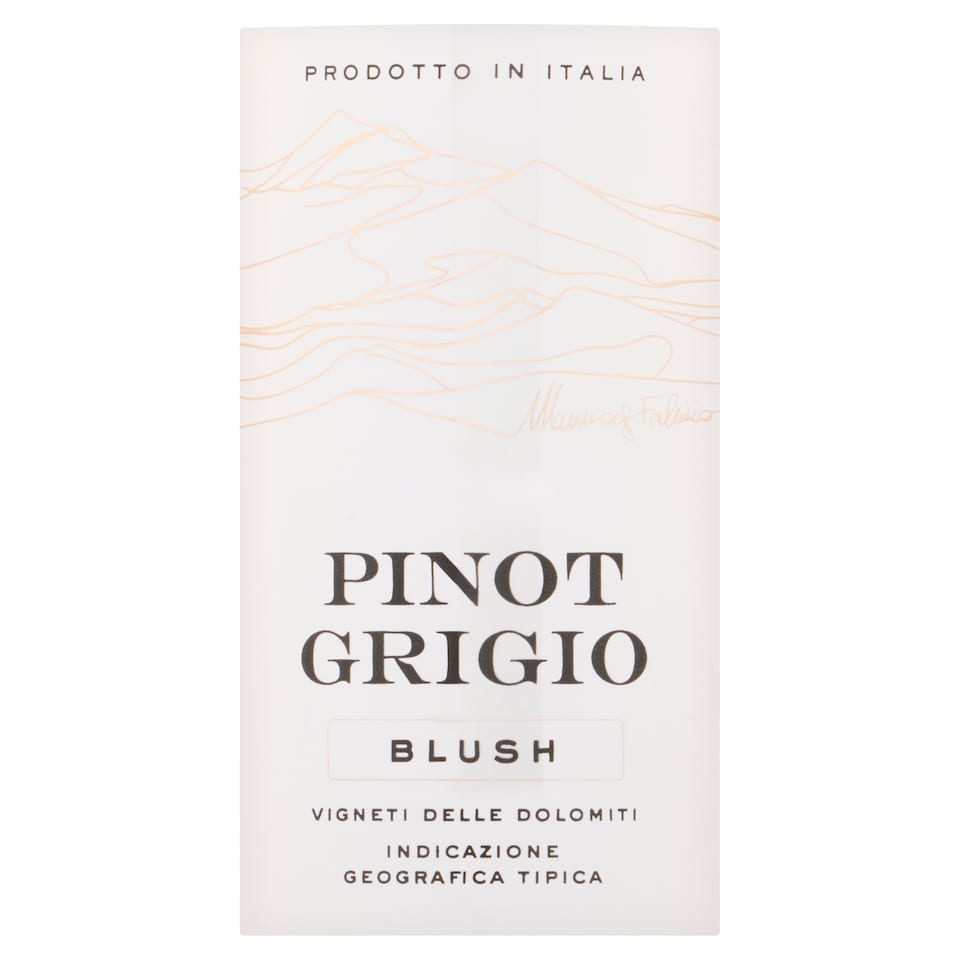 image 1 of Tesco Finest Pinot Grigio Blush 75Cl