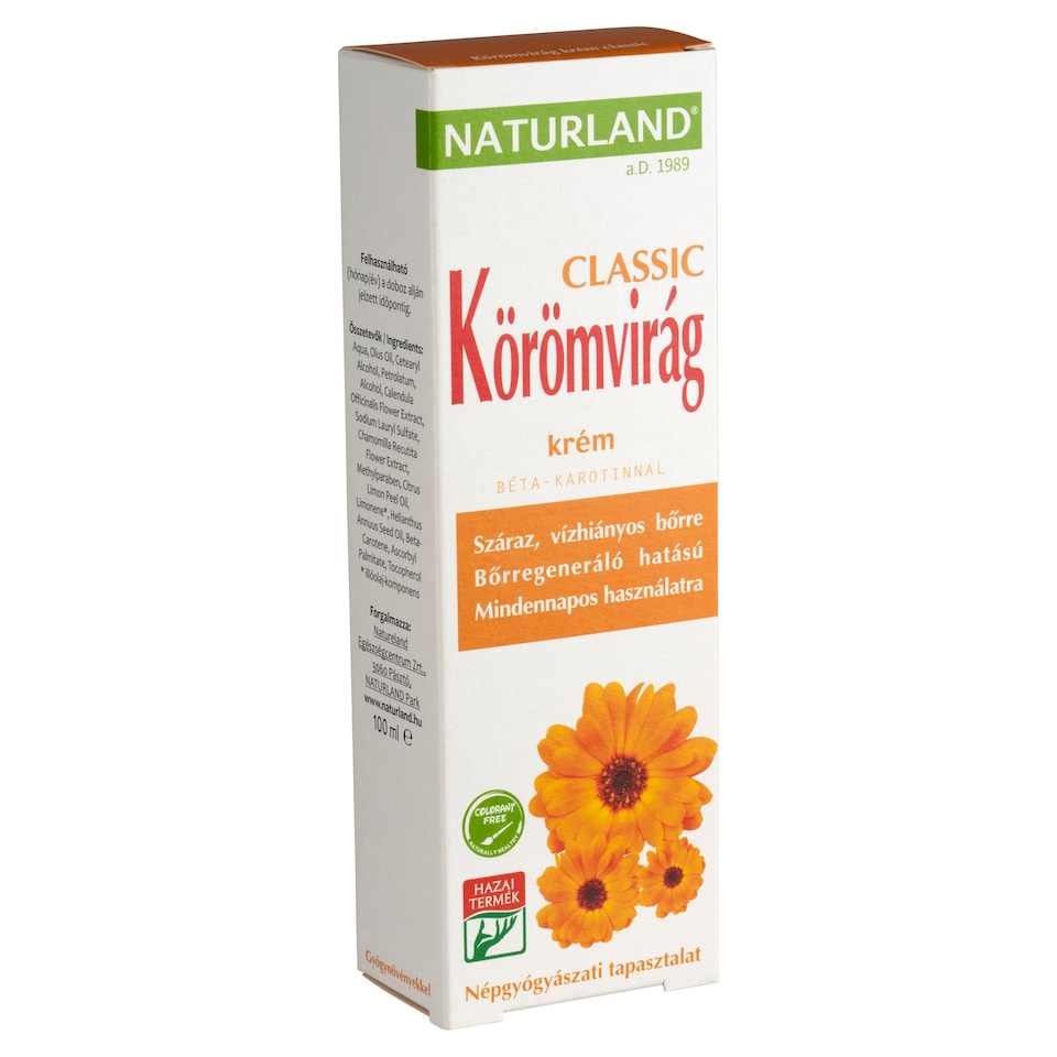Naturland Classic Marigold Cream with Beta-Carotene 100 ml