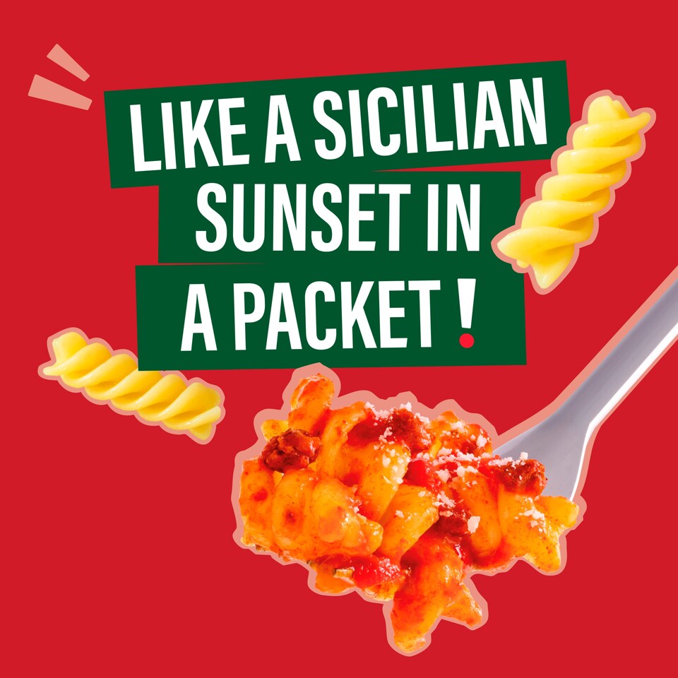 image 1 of Dolmio Feasts Spicy Chorizo Fusilli Pasta Ready Meal 250g