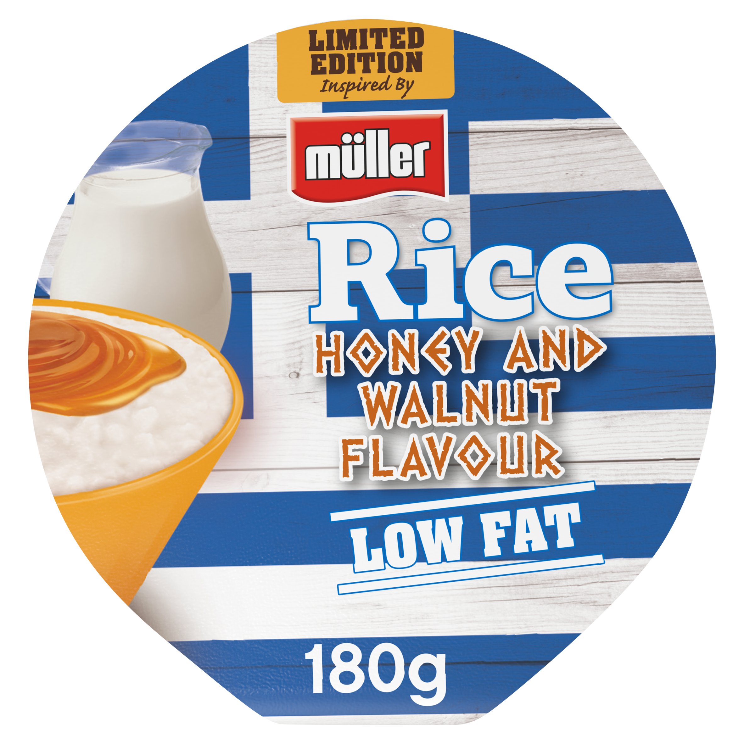 Muflleg Rice Muller Rice Limited Edition 180G - Tesco Groceries