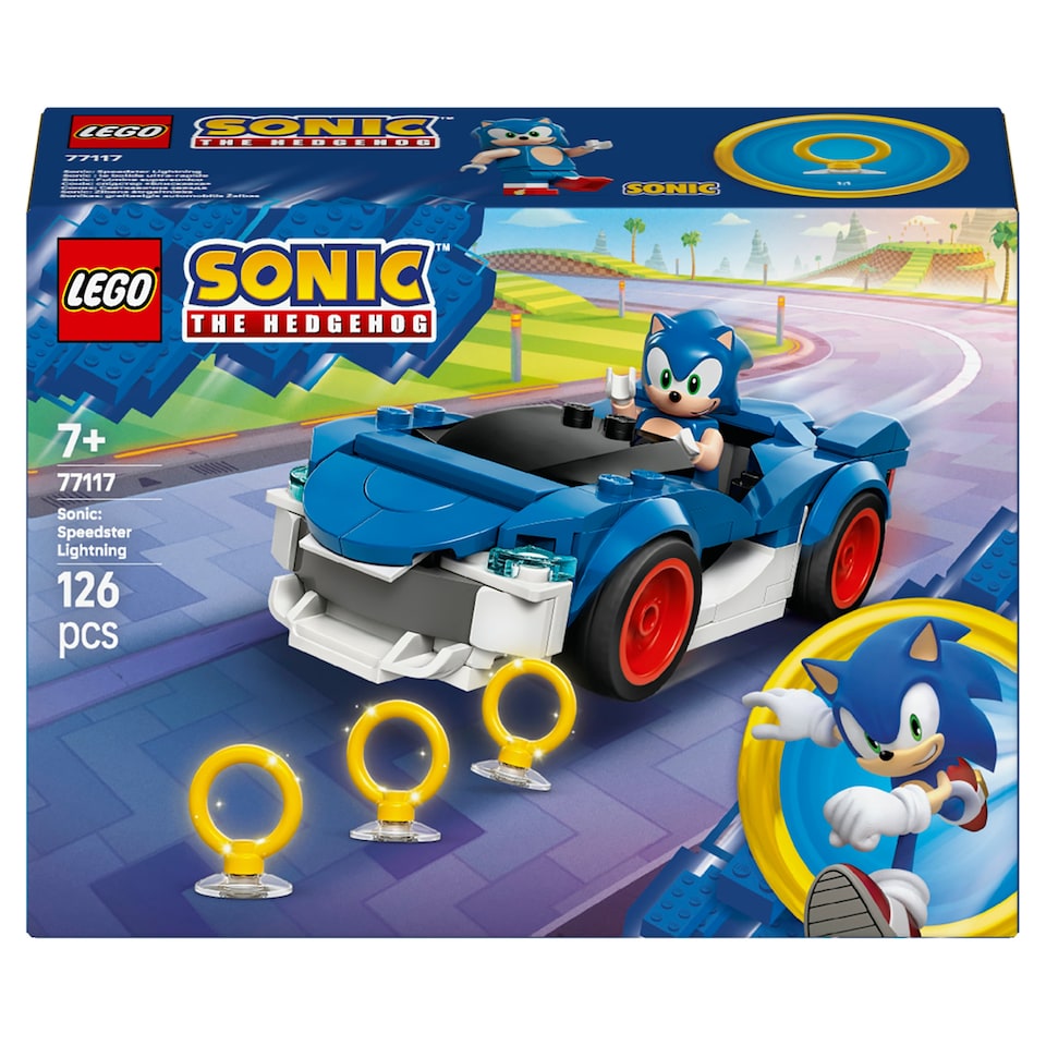 obrázok 1 z LEGO Sonic the Hedgehog 77117 Sonic: Speedster Lightning