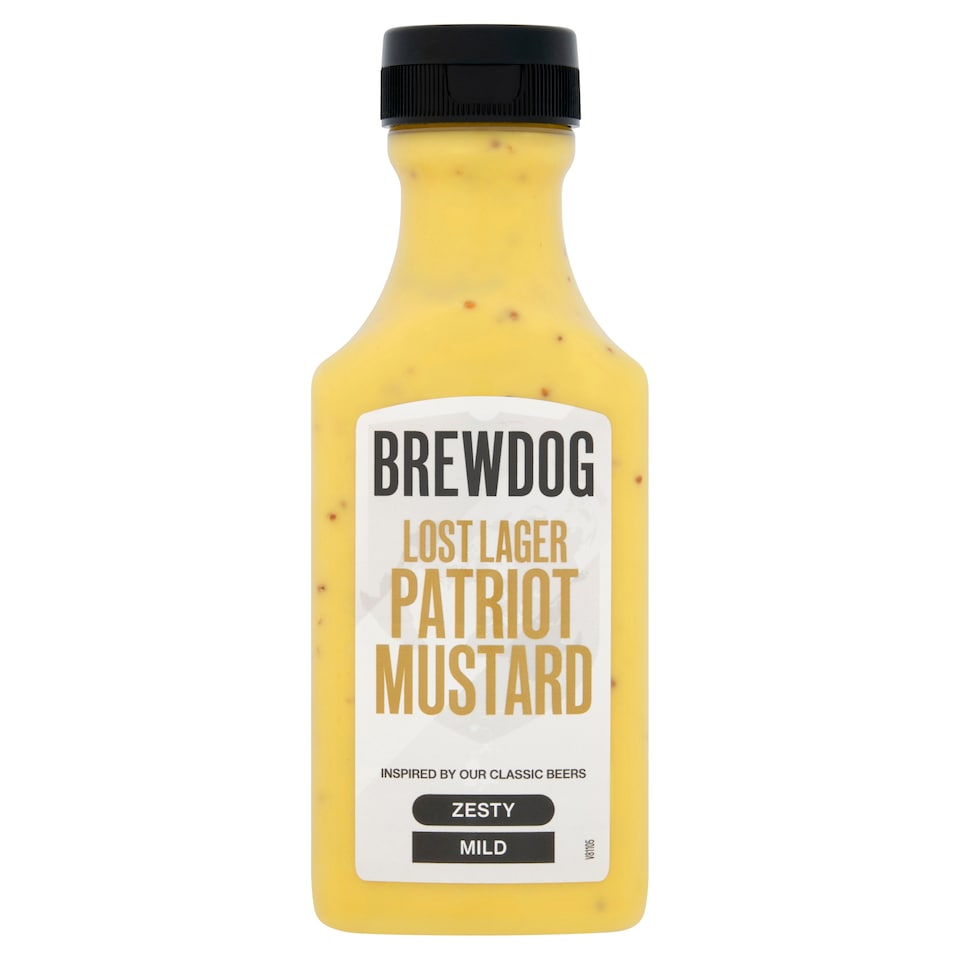 image 1 of BrewDog Lost Lager Patriot Mustard 240ml
