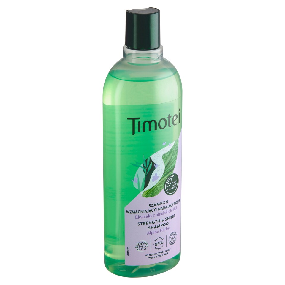 image 1 of Timotei Strength & Shine Shampoo 400 ml
