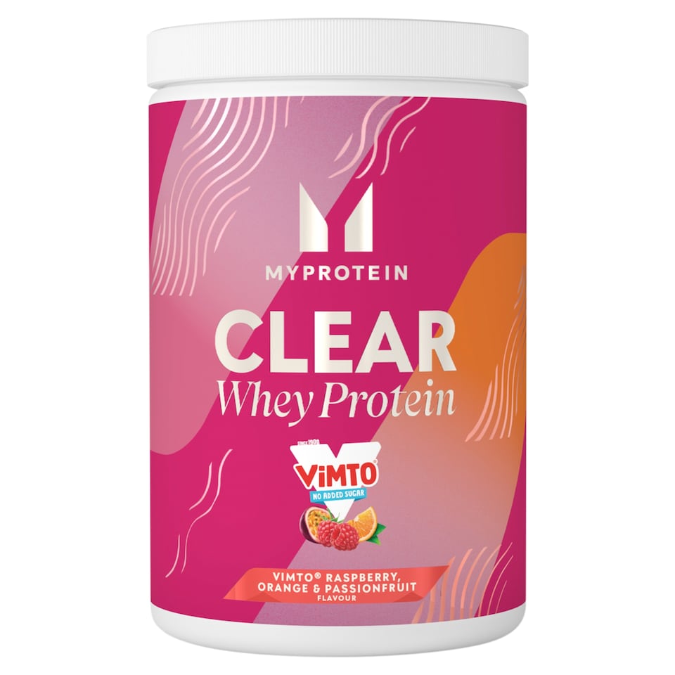 Myprotein Clear Whey Protein Vimto Raspberry, Orange, Passionfruit Flavour 250g