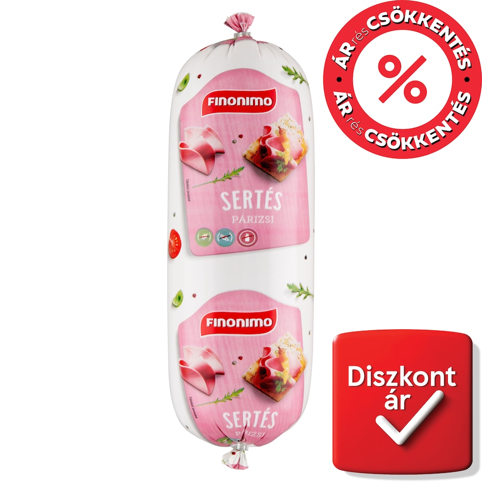 Finonimo sertés párizsi 1000 g