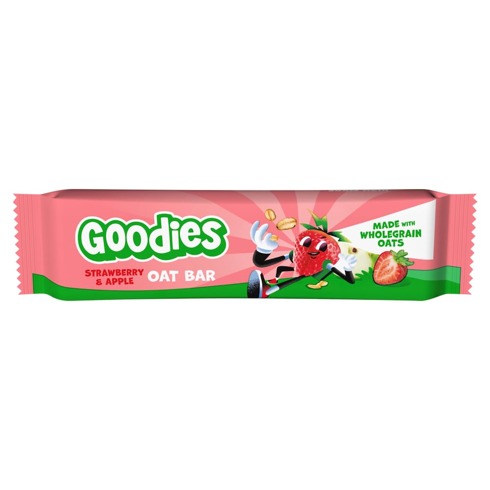 image 1 of Goodies Oat Bar Strawberry & Apple 23 g