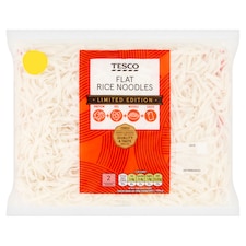 Tesco Flat Rice Noodles 300g 