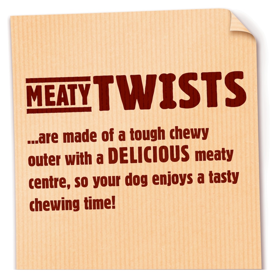 image 1 of Bakers 2 Meaty Twists 180G