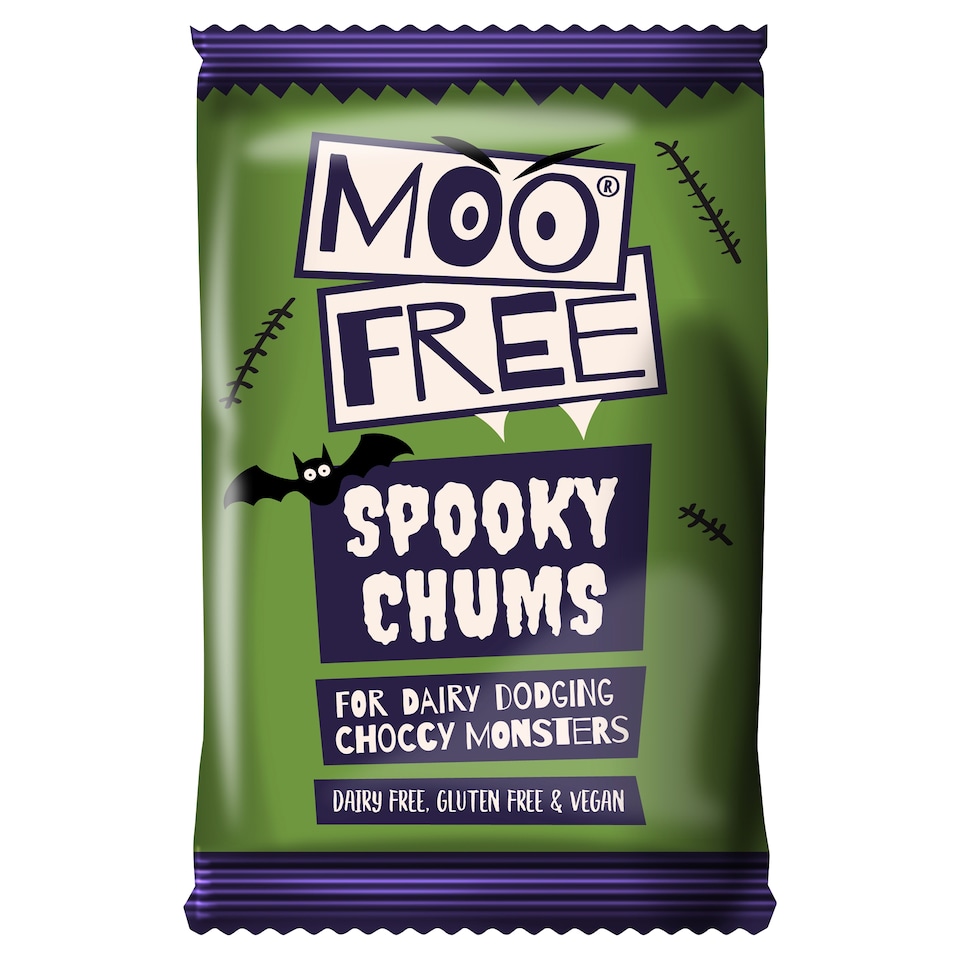 Moo Free Spooky Chums Cocoa Bar 15G