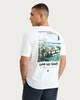 image 3 of Volkswagen Pure Cotton Golf T-Shirt in Cream