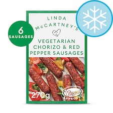 Linda Mccartney 6 Vegetarian Chorizo & Red Pepper Sausages 270G
