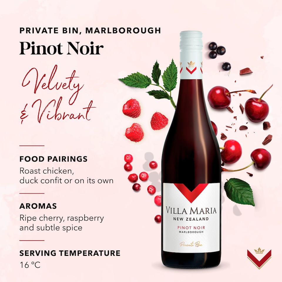 image 1 of Villa Maria Private Bin Pinot Noir 75Cl