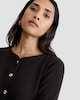 image 2 of F&F Button Front Co-ord Cardigan in Brown