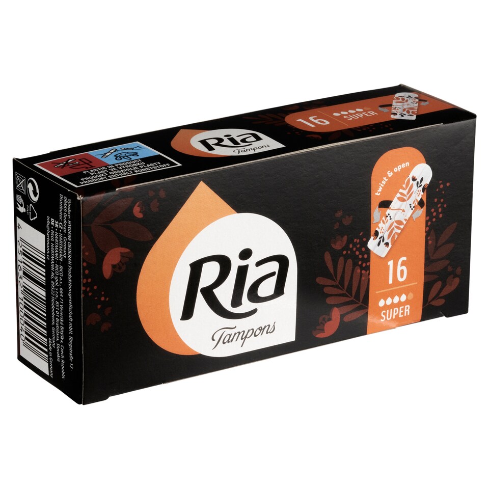 image 1 of Ria Super Tampons 16 pcs
