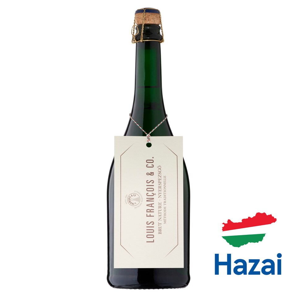 Louis François & Co. Brut Nature Etyek-Budai Quality Sparkling Wine 0,75 l