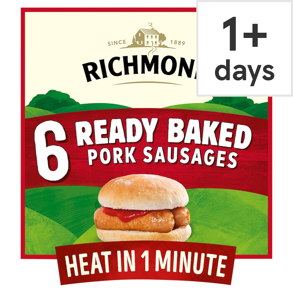 Richmond Ready Baked Pork Sausages 264g