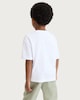 image 3 of F&F Boys Pure Cotton Pocket Front Short Sleeved T-Shirt in White