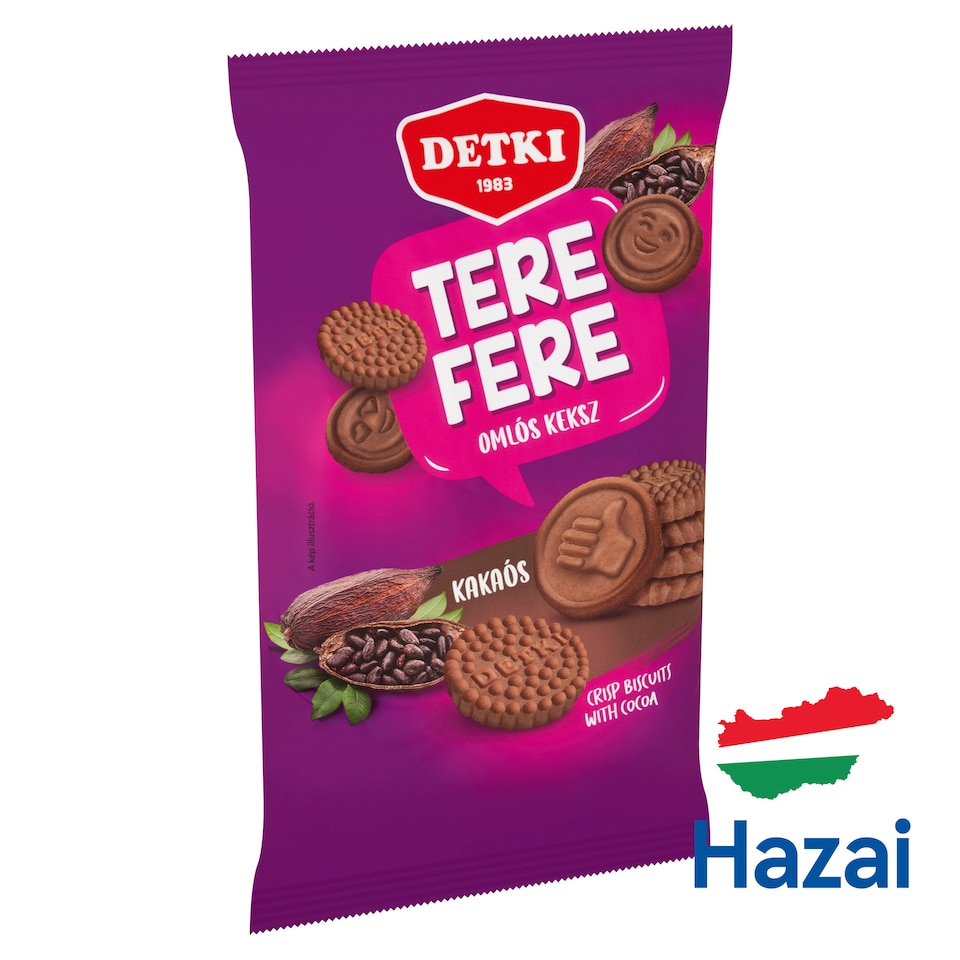 Detki Tere-fere Crisp Biscuits with Cocoa 180 g