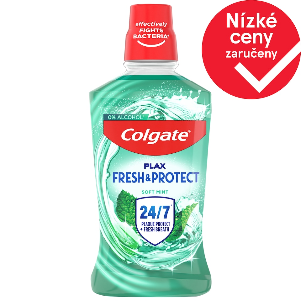 Obrázek 1 pro produkt Colgate Plax Soft Mint ústní voda bez alkoholu 500ml