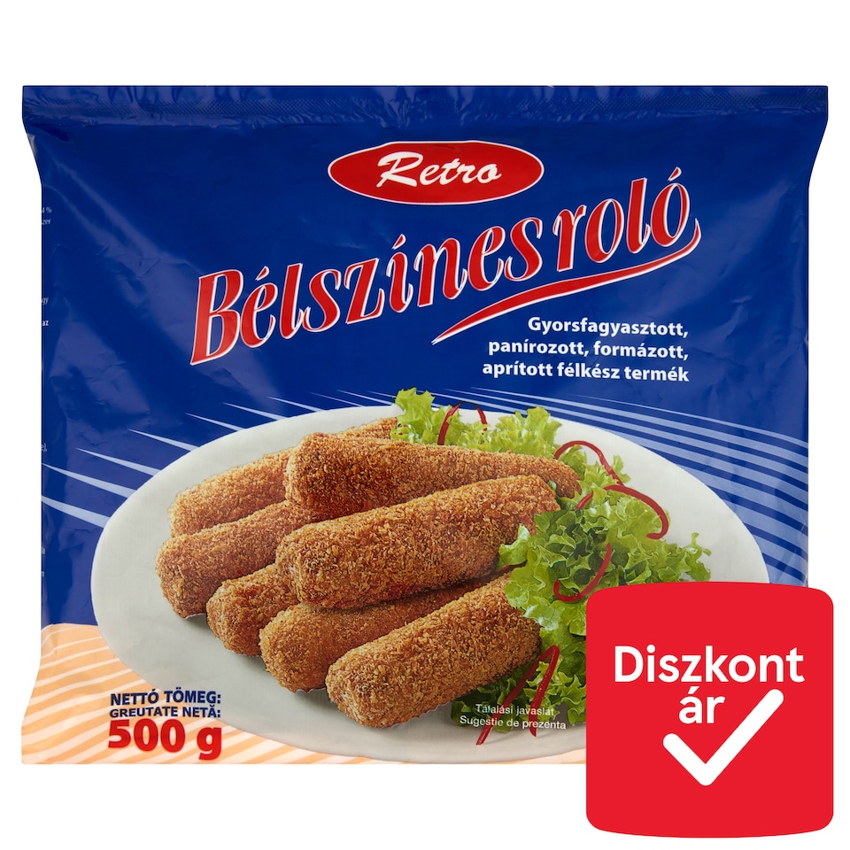 image 1 of Retro Quick-Frozen, Breaded Loin Rolls 500 g