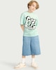 image 1 of F&F Boys Pure Cotton 6-7 T-Shirt in Mint