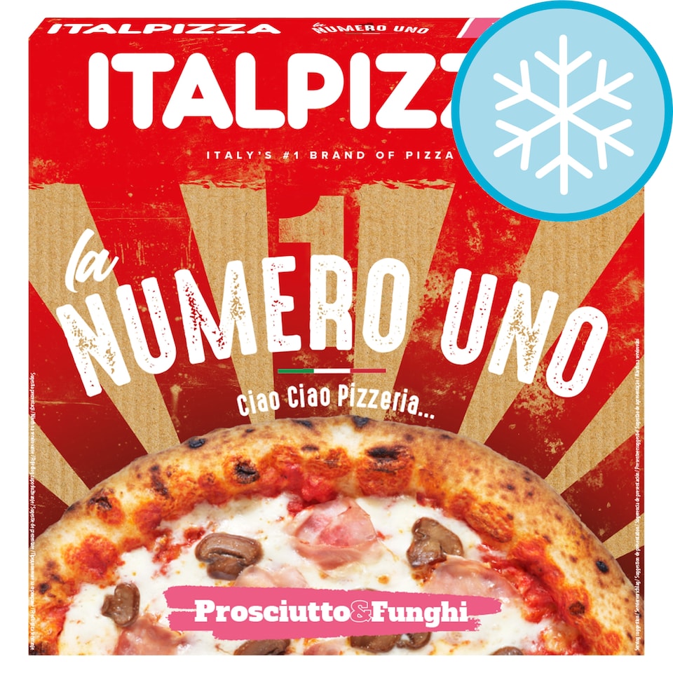 Italpizza La Numero Uno Prosciutto & Funghi 440g