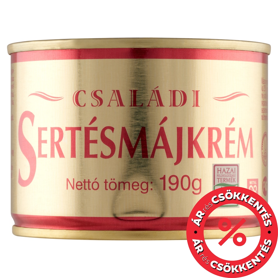 Family Size Pork Liver Pate 190 g