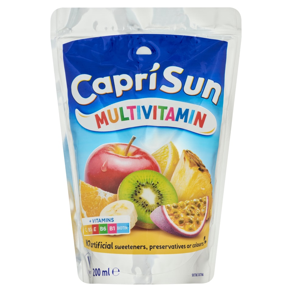 image 1 of Capri-Sun Multivitamin Non-Carbonated Non-Alcoholic Fruit Drink 200ml