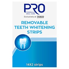 Pro Formula Teeth Whitening Strips 14 X 2