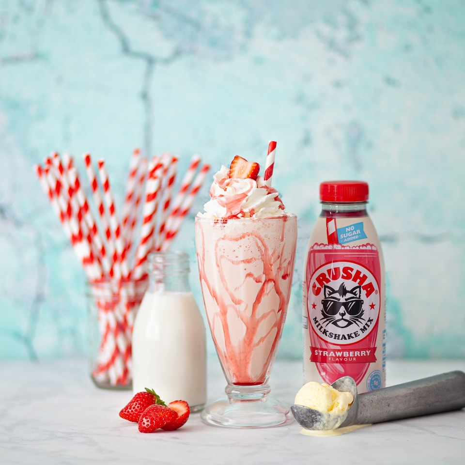 image 1 of Crusha Strawberry No Added Sugar 500Ml