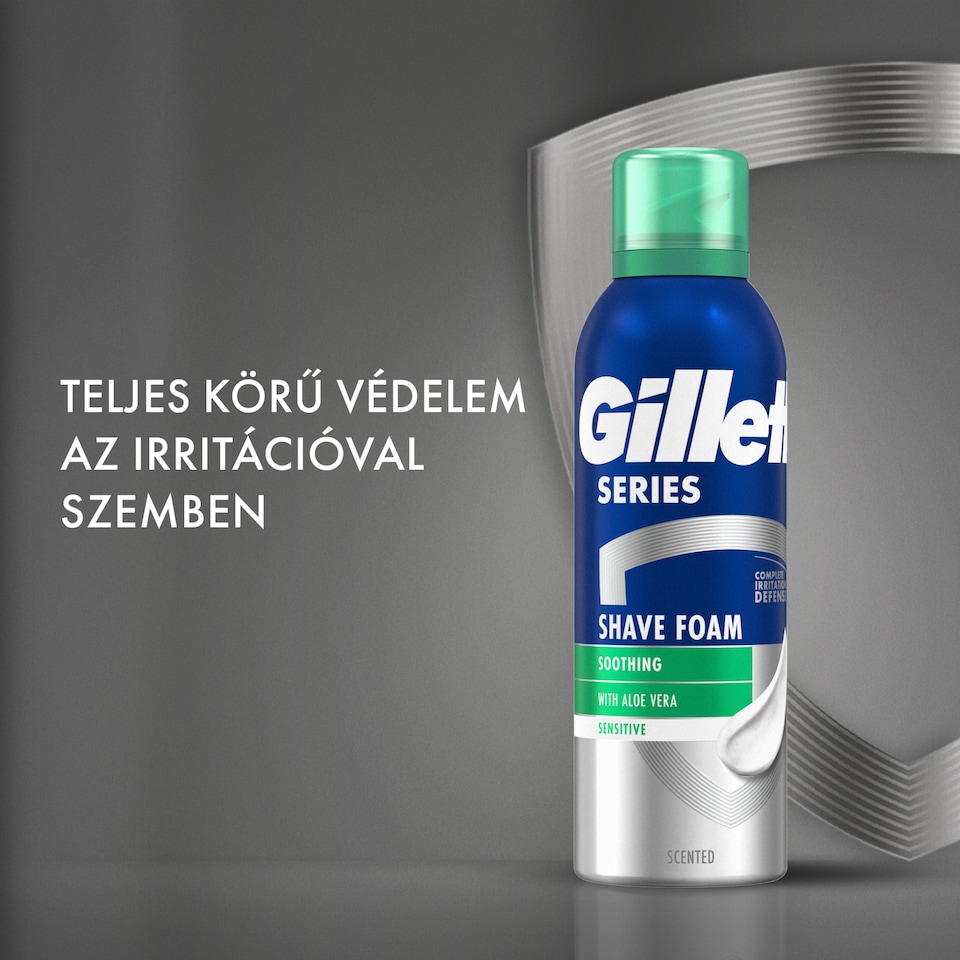 image 1 of Gillette Series Kondicionáló Borotvahab Kakaóvajjal, 200ml