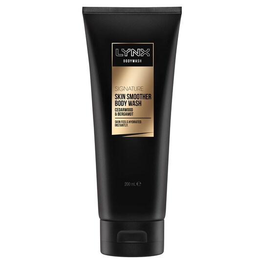 Lynx Signature Skin Smoother Body Wash 200Ml Tesco Groceries