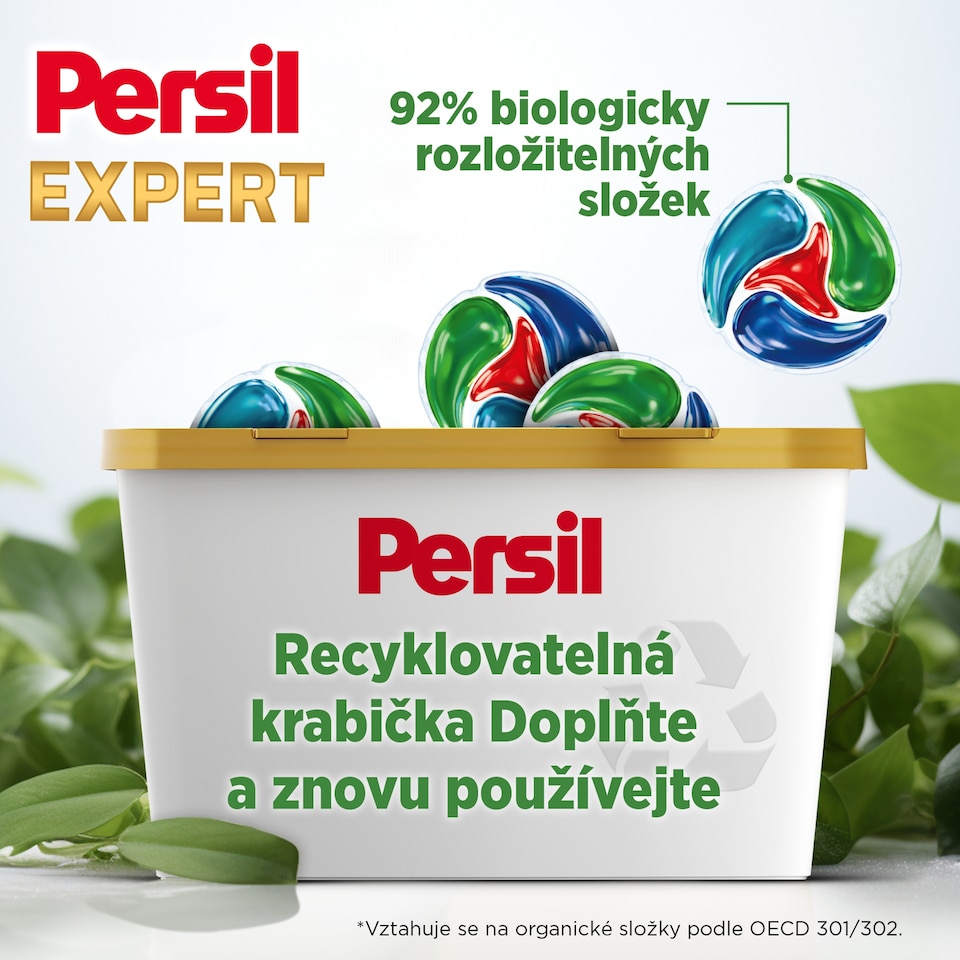 Obrázek 1 pro produkt Persil Discs 4in1 Deep Clean Expert Stain Removal prací prostředek 54 praní 54 x 17g (918g)