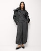 image 3 of F&F Checked Co-ord Blouse in Multi Black