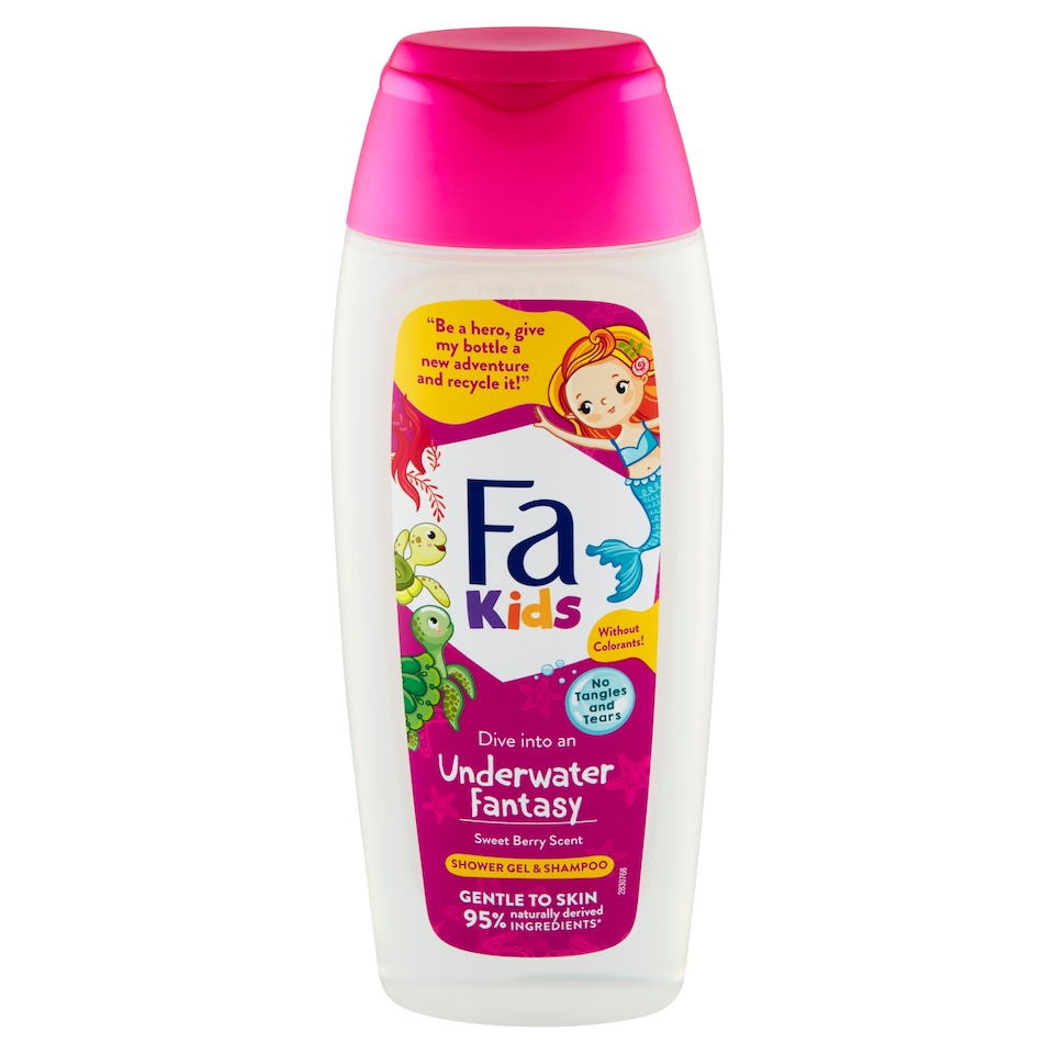 Fa Kids Underwater Fantasy sprchovací gél a šampón 2v1 400 ml