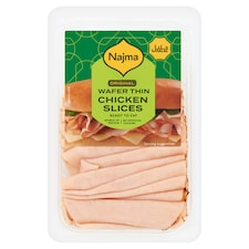 Najma Wafer Thin Chicken Slices 125g