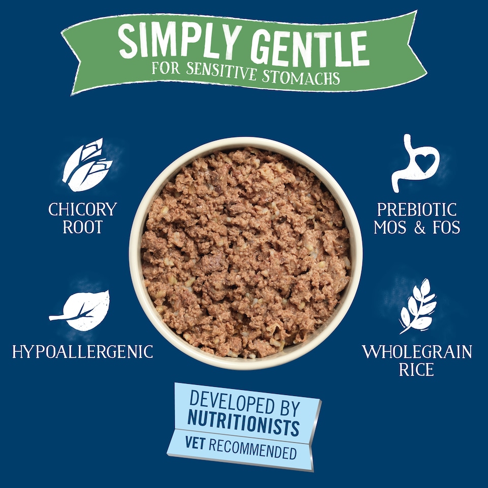 image 1 of Butcher's Simply Gentle Dog Food Trays 12x150g