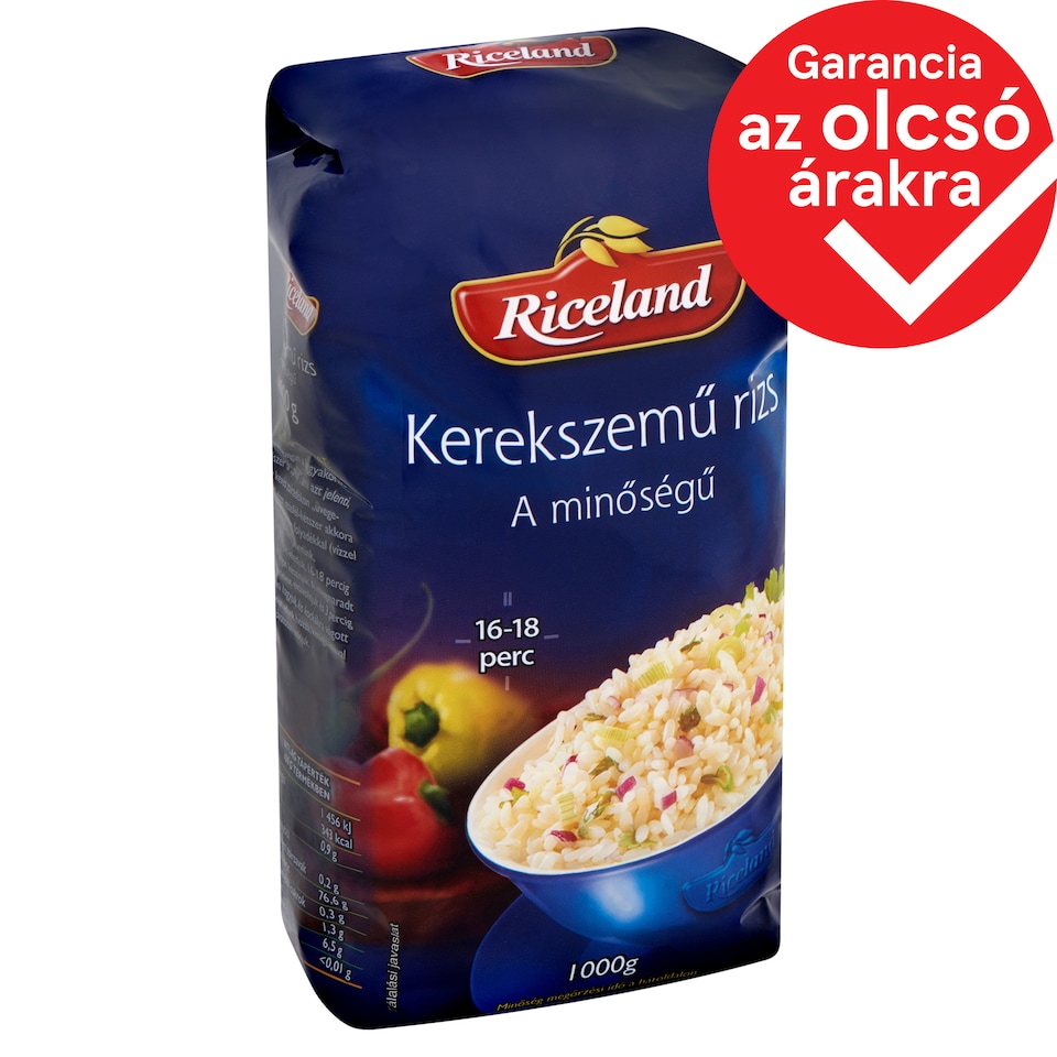 Riceland Round Grain 'A' Quality Rice 1000 g